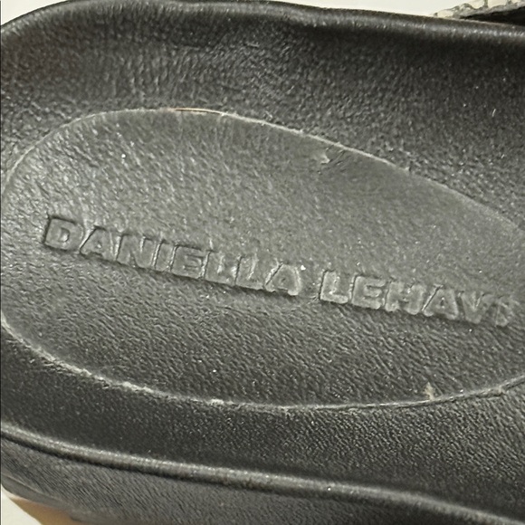 Daniella Lehavi Red and Black Platform Sandals Size 37 (7) - Picture 2 of 8